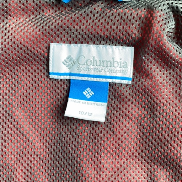 Red Columbia rain jacket - Picture 2 of 3